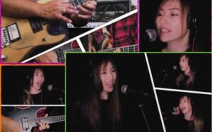 Yoko Hallelujah ( ヨーコ ハレルヤ ) ハレルヤ洋子 | London underground official Busker, Singer songwriter Busking London, UK ロンドン バスキング ロンドン アンダーグラウンドオフィシャルバスカー